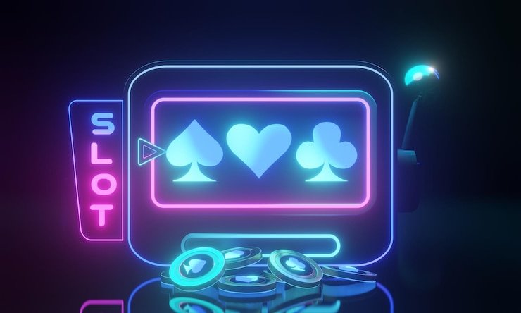 Meja Free Bet Blackjack dealer langsung di tiki toto dengan kartu dan chip terlihat jelas