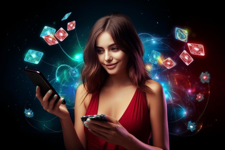 Dealer profesional menyiapkan dadu untuk putaran di tiki toto